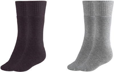 MUKHAKSH Men Calf Length(Pack of 2)