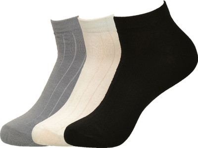 GOLDINKS Men Striped Ankle Length(Pack of 3)