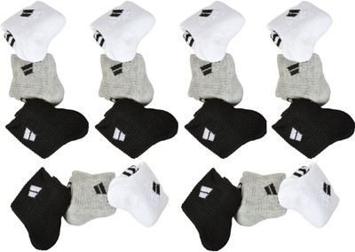 vactly Men & Women Self Design Ankle Length(Pack of 18)