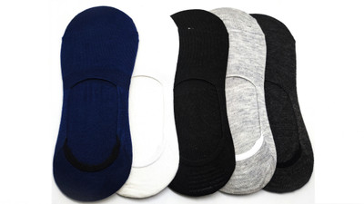 Creeknest Men & Women Solid Peds/Footie/No-Show, Low Cut, Ankle Length(Pack of 5)