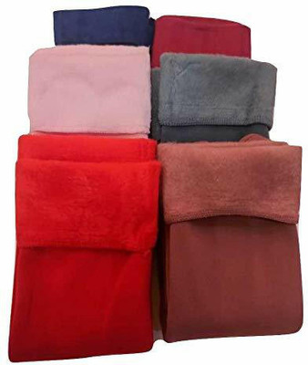 UNCUTMART Women Self Design Ankle Length(Pack of 6)