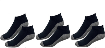 Akeet Trend Men Solid Ankle Length(Pack of 3)