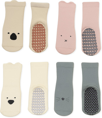 CHACKO Baby Boys & Baby Girls Solid Ankle Length(Pack of 4)
