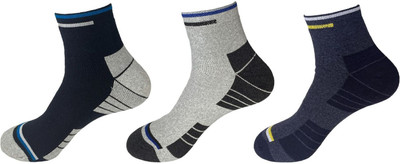 AMBOJINI Unisex Ankle Length(Pack of 3)