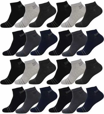 JD DASSSON Men & Women Ankle Length(Pack of 12)