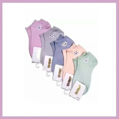 LYSOO Unisex Embriodered Low Cut(Pack of 5)