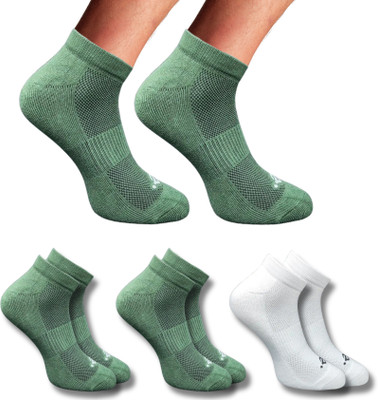 ecosync Unisex Solid Low Cut(Pack of 3)