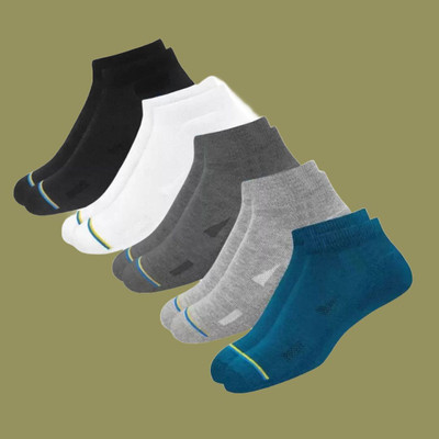 MJE Men & Women Solid Ankle Length, Peds/Footie/No-Show