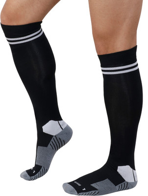 Kyk Men & Women Striped, Solid Knee High