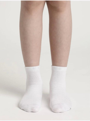 LEBERTY Boys & Girls Solid Ankle Length(Pack of 3)