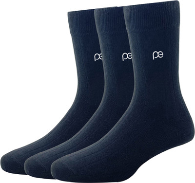 PETER ENGLAND Men Mid-Calf/Crew(Pack of 3)