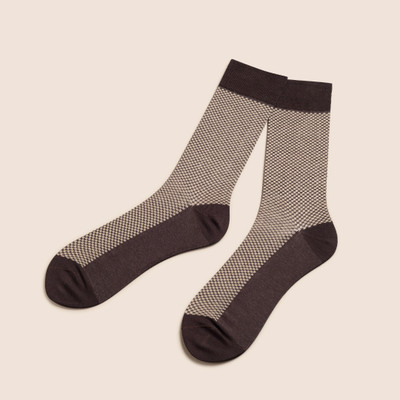 KNITSUNAPPAREL Premium Cotton Men's Printed Mid-Calf/Crew Socks Men Printed Mid-Calf/Crew