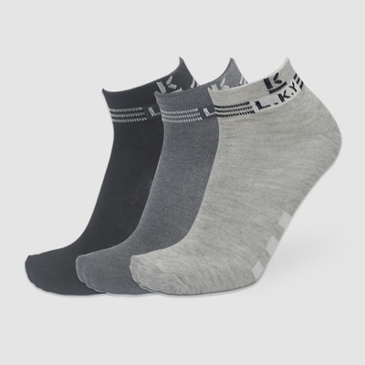 feelax Men Solid Mid-Calf/Crew(Pack of 3)