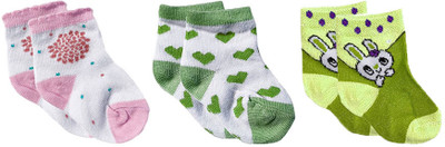 Northern Miles Baby Boys & Baby Girls Printed Ankle Length(Pack of 3)
