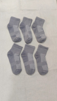 Parimisha Creation Unisex Self Design Ankle Length(Pack of 6)