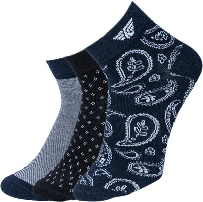 RED TAPE Men Self Design Ankle Length(Pack of 3)