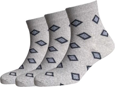 IVA MOZATIA Men Argyle Ankle Length(Pack of 3)