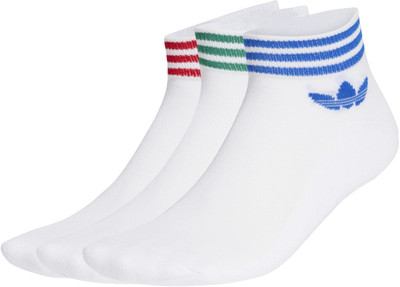 ADIDAS Unisex Ankle Length(Pack of 3)