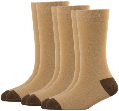 Akeet Trend Men Solid Calf Length(Pack of 3)