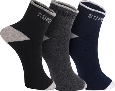 EXCELLION Men & Women Printed Ankle Length(Pack of 3)