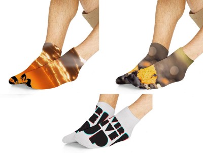 mefunky Men Printed Ankle Length(Pack of 3)