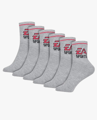 Kalra Hosiery Men Solid Ankle Length(Pack of 6)