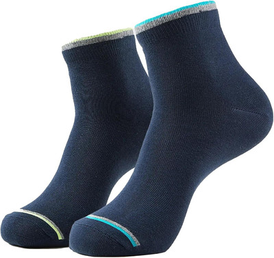 KALKA HOSIERY Men Solid Ankle Length(Pack of 6)