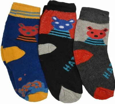 HouseOfCommon Baby Boys & Baby Girls Ankle Length(Pack of 3)