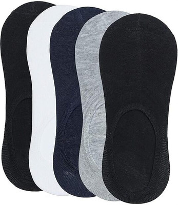 owilens Men Solid Peds/Footie/No-Show(Pack of 5)