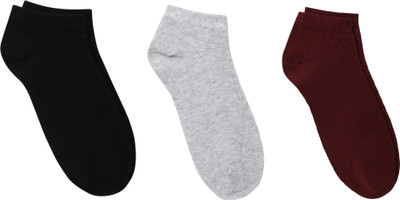 FATON Men Solid Ankle Length(Pack of 4)