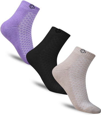 Dollar Women Self Design Ankle Length(Pack of 3)