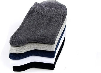 NILMAN Men & Women Solid Ankle Length(Pack of 5)