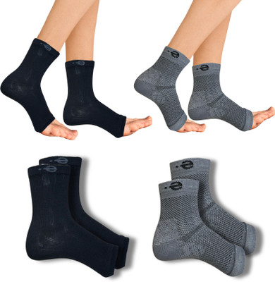 ecosync Unisex Solid Ankle Length(Pack of 2)