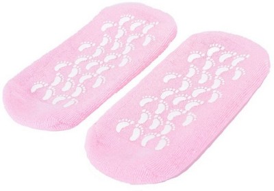 RBGIIT Gel Spa Socks For Repairing and Softening Dry Cracked Feet Skins S-13 Heel Support(Multicolor)