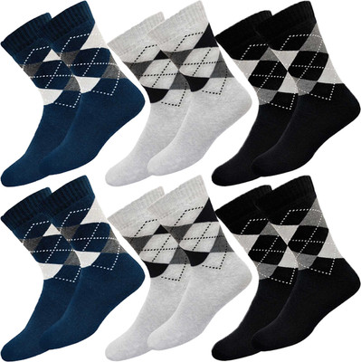 HICODE Men Calf Length(Pack of 6)