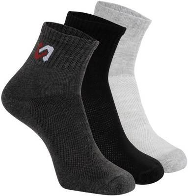 Sunex Men Solid Ankle Length(Pack of 3)