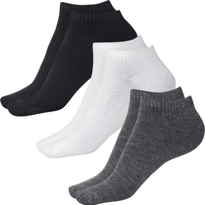 Ellegory Men Solid Ankle Length(Pack of 3)