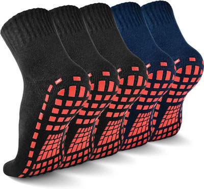 Cup's-In Unisex Striped Ankle Length(Pack of 5)