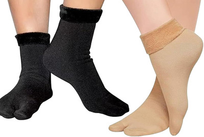 Bizarro.in Women Solid Ankle Length(Pack of 2)