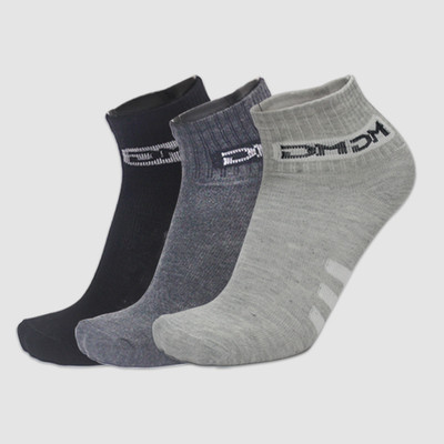 feelax Men Solid Mid-Calf/Crew(Pack of 3)
