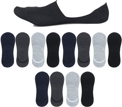 Creeknest Men & Women Solid Peds/Footie/No-Show, Low Cut, Ankle Length(Pack of 12)