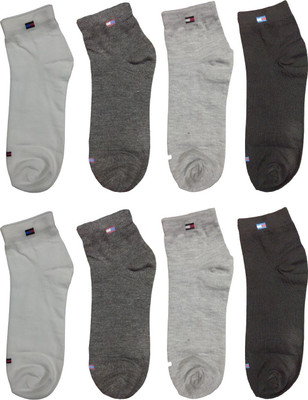 Akeet Trend Men Solid Ankle Length(Pack of 8)