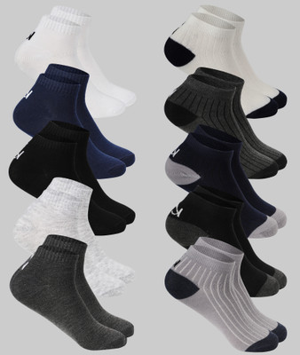 SOXARO Men Ankle Length(Pack of 10)