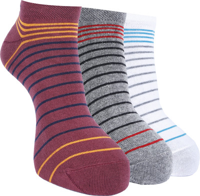 Force NXT Men Self Design Low Cut(Pack of 3)