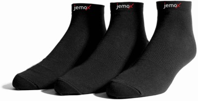 JEMOX Men & Women Solid Ankle Length(Pack of 3)