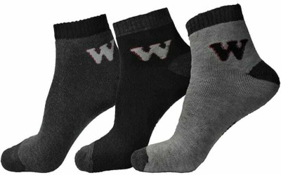 vactly Men & Women Solid Ankle Length(Pack of 3)