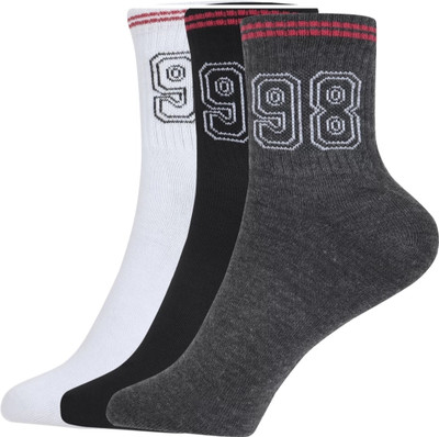 Kalra Hosiery Men Solid Calf Length(Pack of 3)