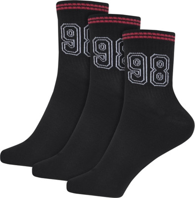Kalra Hosiery Men Solid Calf Length(Pack of 3)