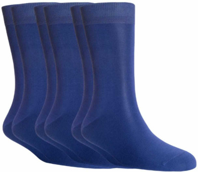 JD DASSSON Men Solid Calf Length(Pack of 6)