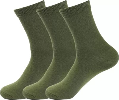 JD DASSSON Men Solid Calf Length(Pack of 3)